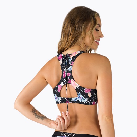 Góra od stroju kąpielowego Roxy Active kolorowa ERJX304680-KVJ6 | WYSYŁKA W 24H okazja sportano.pl