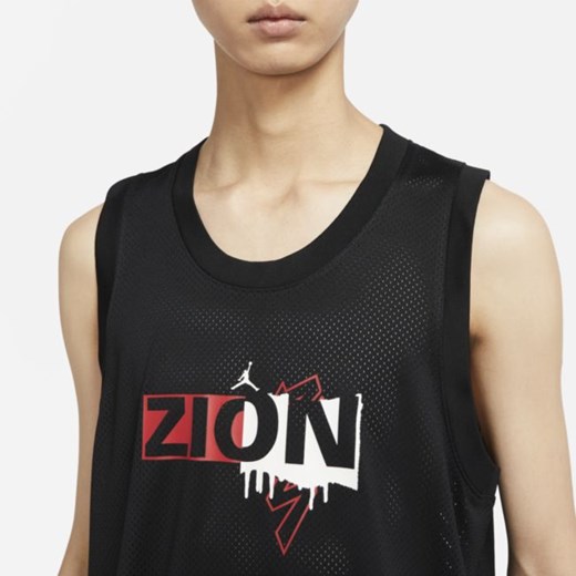 Męska koszulka bez rękawów Jordan Dri-FIT Zion - Czerń Jordan 2XL Nike poland
