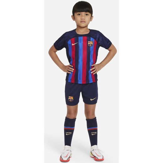 Strój piłkarski dla małych dzieci FC Barcelona 2022/23 (wersja domowa) - Nike XS Nike poland
