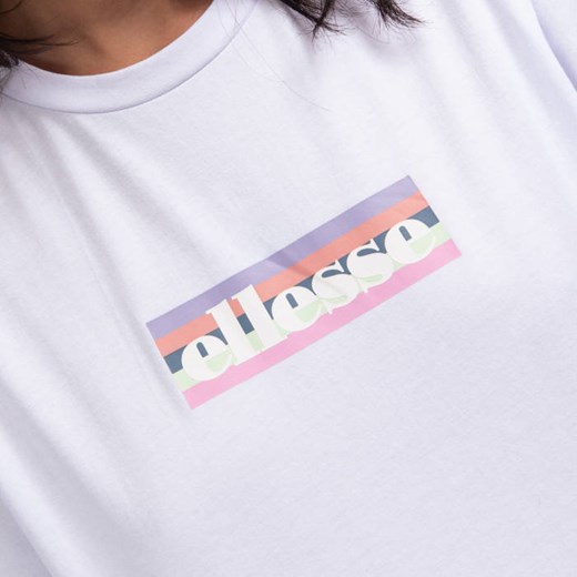 Koszulka damska Ellesse T-shirt Rainbow Tee SGM14625 WHITE S sneakerstudio.pl
