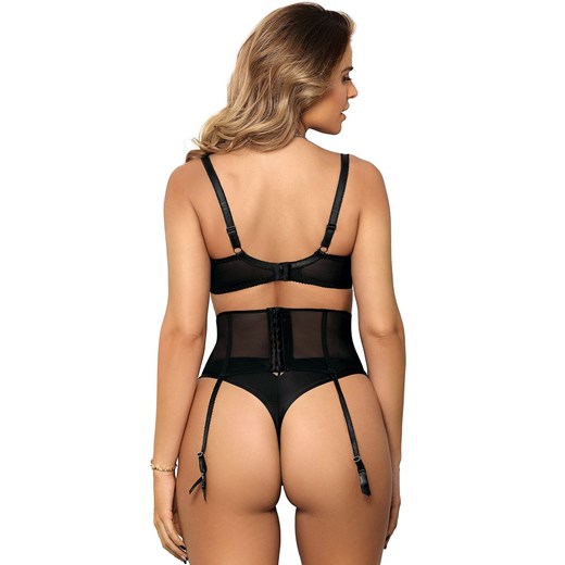 Yvonne stringi, Kolor czarny-wzór, Rozmiar S, Wies-MANN ze sklepu Intymna w kategorii Majtki damskie - zdjęcie 142714848