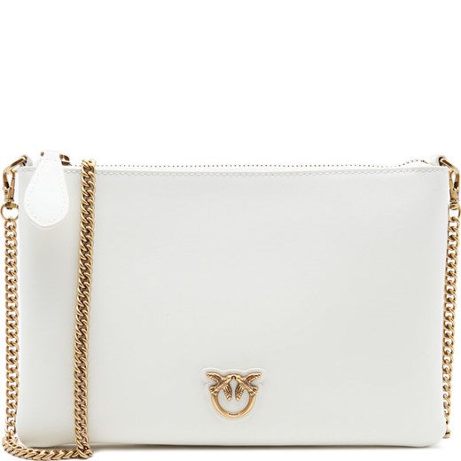 Pinko Skórzana kopertówka FLAT CLASSIC SIMPLY 1 VITELLO Pinko Uniwersalny Gomez Fashion Store