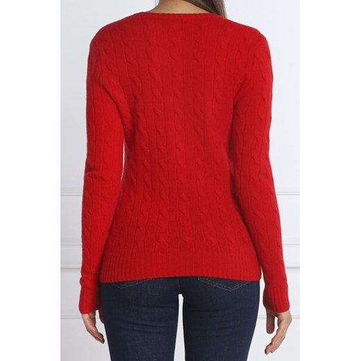 POLO RALPH LAUREN Wełniany sweter | Slim Fit | z dodatkiem kaszmiru Polo Ralph Lauren XS Gomez Fashion Store