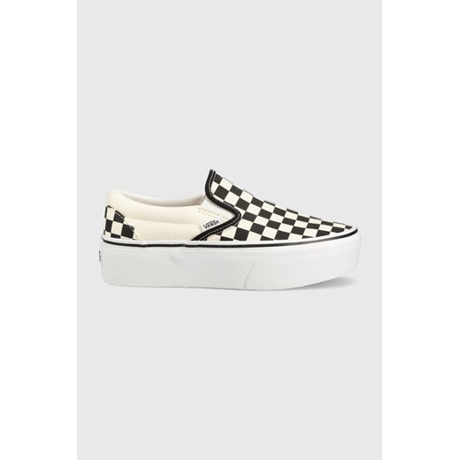 Trampki damskie Vans bez zapięcia na wiosnę na platformie 