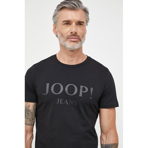 Joop! t-shirt bawełniany kolor czarny gładki Joop! XXL ANSWEAR.com