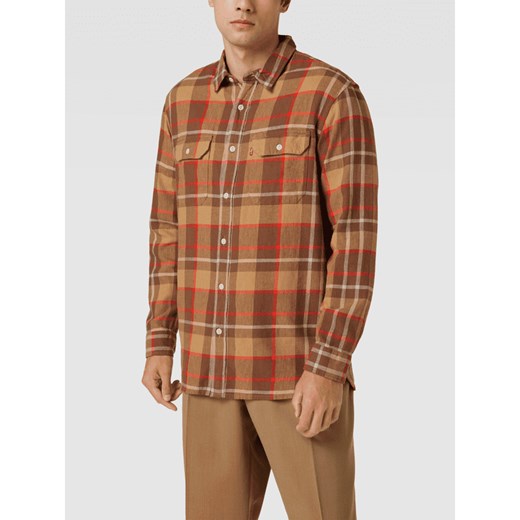 Koszula flanelowa o kroju relaxed fit z kieszeniami na piersi model ‘Jackson S Peek&Cloppenburg