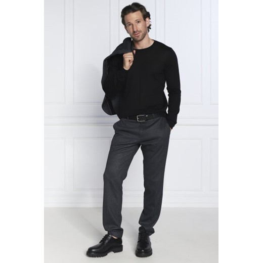 Oscar Jacobson Wełniany sweter Custer | Slim Fit Oscar Jacobson XL Gomez Fashion Store