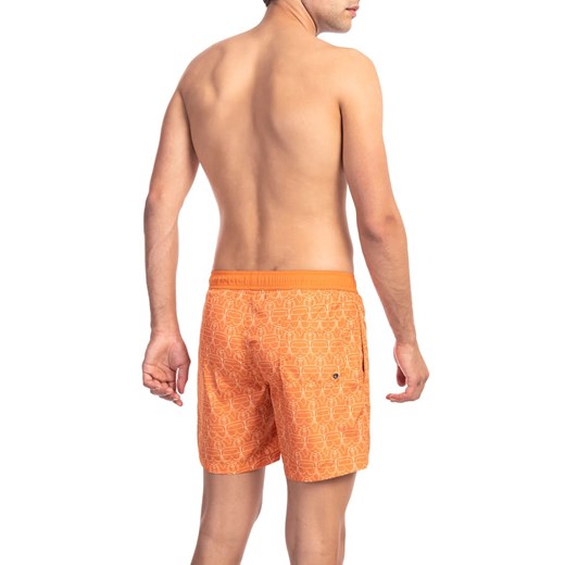Szorty kąpielowe w kolorze pomarańczowym Karl Lagerfeld XL Limango Polska promocja