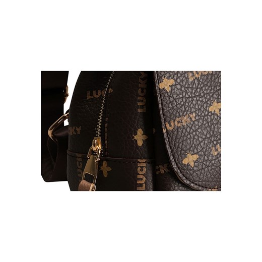 Plecak w kolorze brązowym - 30 x 35 x 13 cm Lucky Bees onesize Limango Polska okazyjna cena