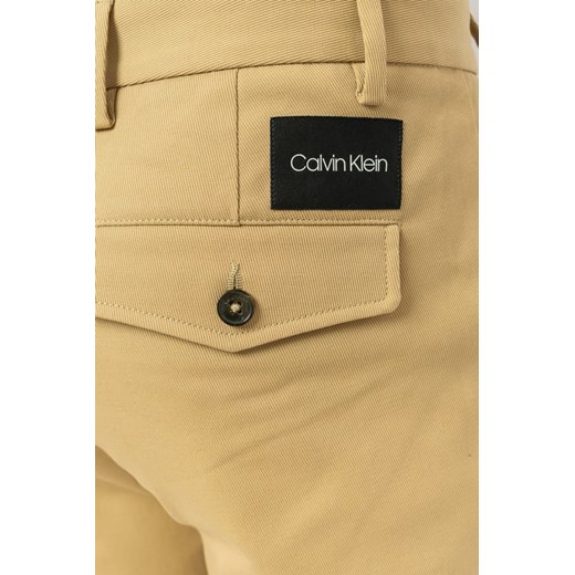 spodnie męskie calvin klein k10k104725 beżowe Calvin Klein Pants: 52 okazyjna cena Royal Shop