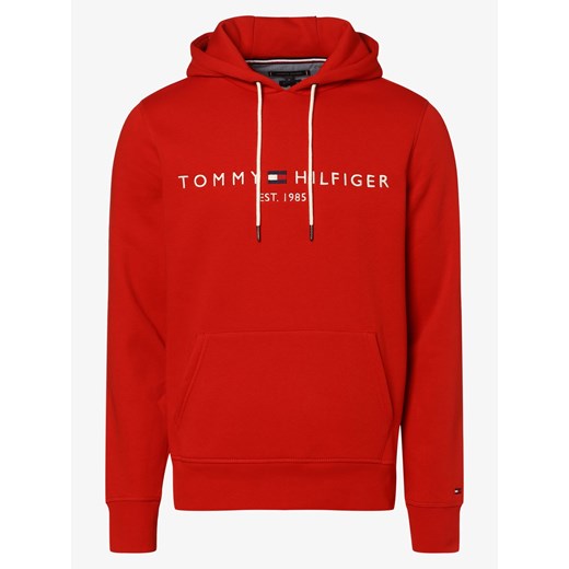 Tommy Hilfiger - Męska bluza z kapturem, czerwony Tommy Hilfiger L vangraaf okazyjna cena
