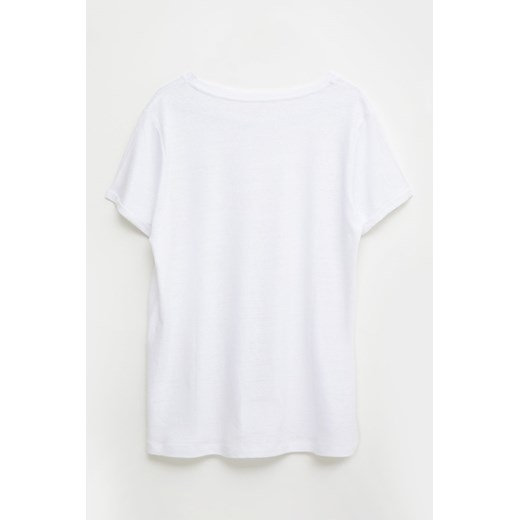 BIG STAR bluzka damska casual z lnu 