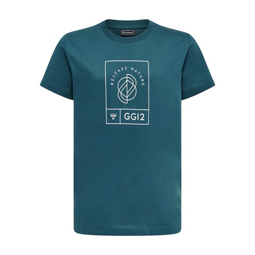 Koszulka "GG12" w kolorze morskim Hummel 128 wyprzedaż Limango Polska