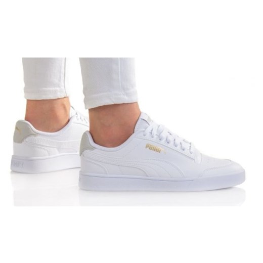 Buty Puma Shuffle Jr 37568801 białe Puma 37,5 ButyModne.pl