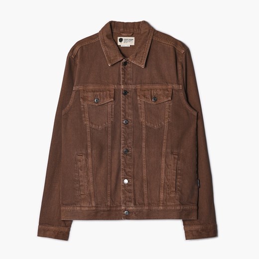 Cropp - Brązowa katana jeansowa - Brązowy Cropp S Cropp