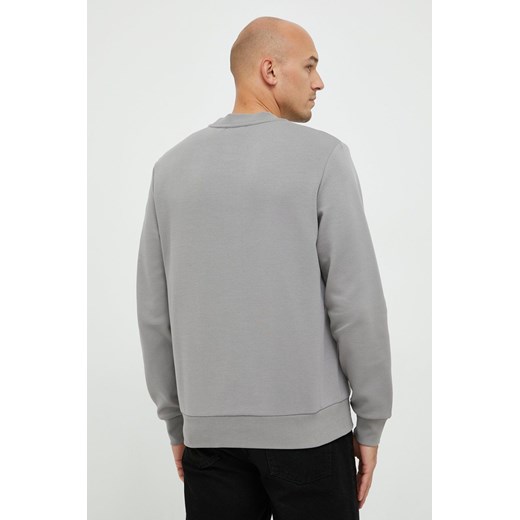 Calvin Klein bluza męska kolor szary z nadrukiem Calvin Klein XL ANSWEAR.com