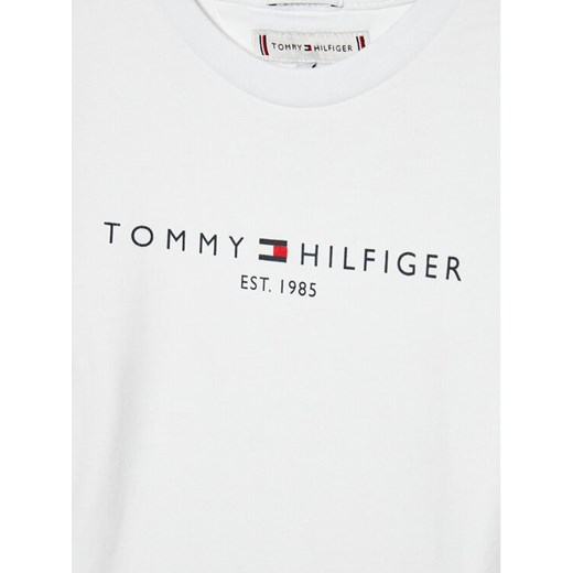 Tommy Hilfiger Bluzka Essential KS0KS00202 M Biały Regular Fit Tommy Hilfiger 6Y MODIVO