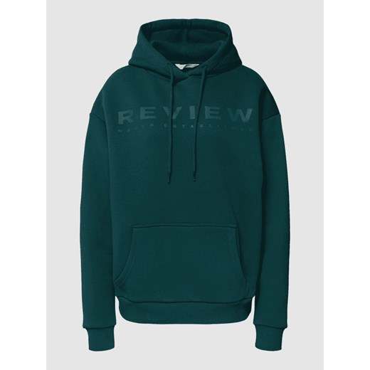 Bluza z kapturem z nadrukiem z logo Review L Peek&Cloppenburg