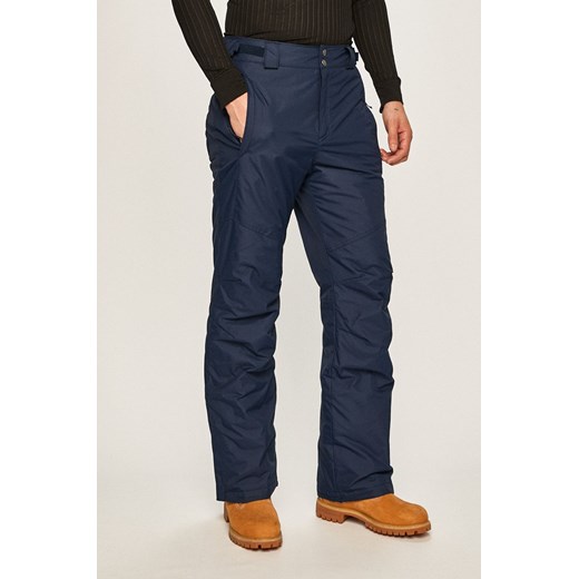 Columbia spodnie Bugaboo kolor granatowy ze sklepu ANSWEAR.com w kategorii Spodnie męskie - zdjęcie 142921498