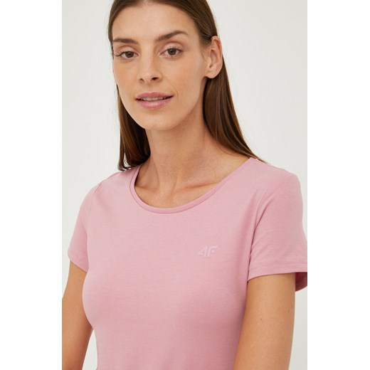 4F t-shirt damski kolor różowy XS ANSWEAR.com