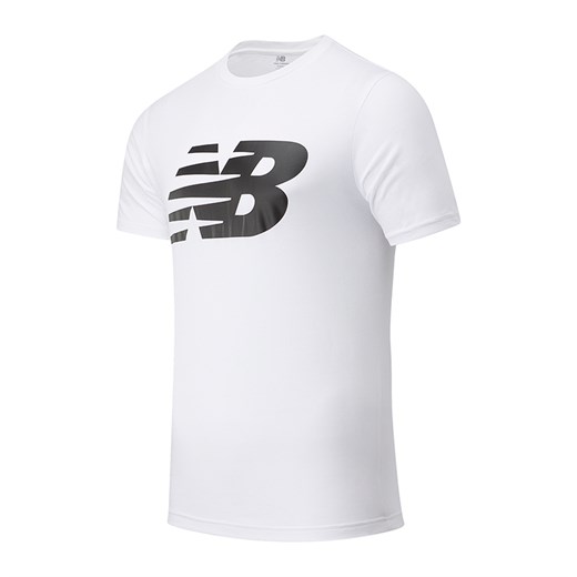 New Balance MT03919WT – biała ze sklepu New Balance Poland w kategorii T-shirty męskie - zdjęcie 142937056