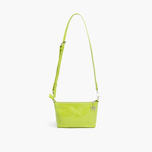 Cropp - Torebka crossbody z ozdobnym detalem - Zielony Cropp Uniwersalny okazja Cropp