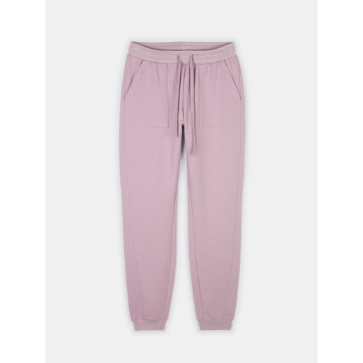 GATE Klasyczne spodnie dresowe damskie basic z mieszanki bawełny XS Gate XL wyprzedaż gateshop