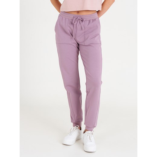 GATE Klasyczne spodnie dresowe damskie basic z mieszanki bawełny XS Gate XL okazja gateshop