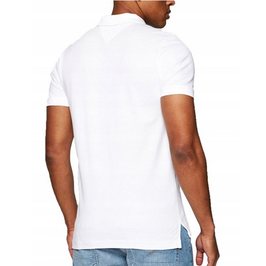 Koszulka Polo Tommy Hilfiger Regular Fit White Tommy Hilfiger XL dewear.pl wyprzedaż