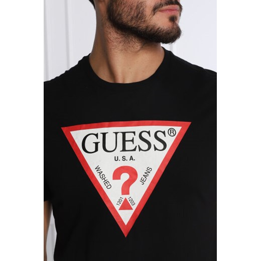 GUESS JEANS T-shirt TRI LOGO | Regular Fit S Gomez Fashion Store