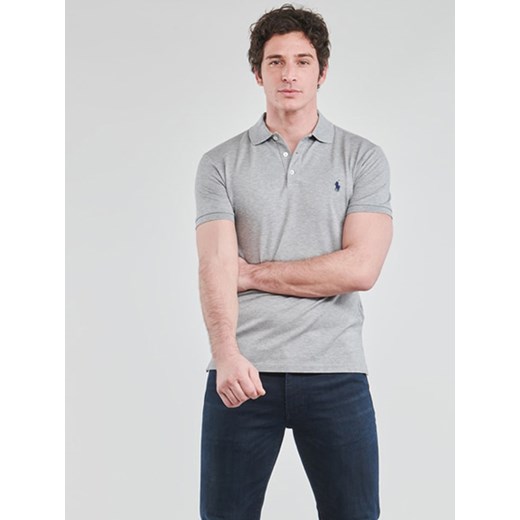 Koszulka polo w kolorze jasnoszarym Polo Ralph Lauren M Limango Polska okazja