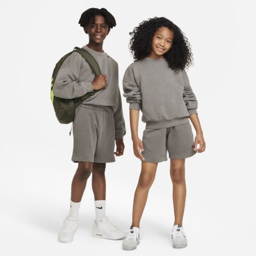 Bluza dresowa dla dużych dzieci Nike Sportswear Icon Fleece - Szary Nike XS Nike poland