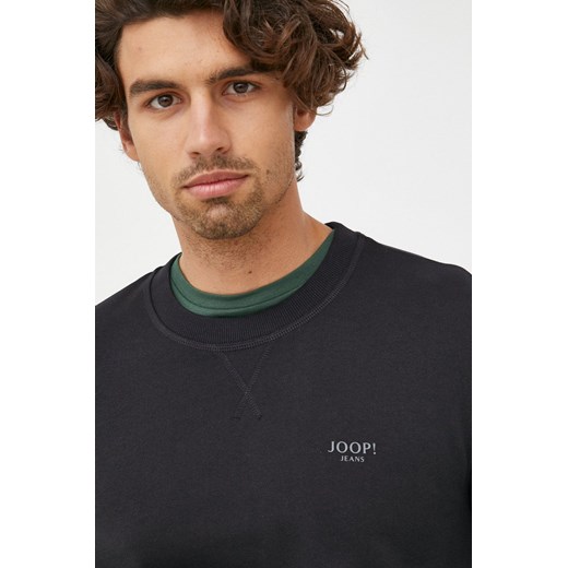 Joop! bluza bawełniana męska kolor czarny gładka Joop! XL ANSWEAR.com