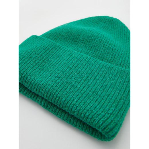 Reserved - Czapka beanie - Zielony Reserved ONE SIZE Reserved