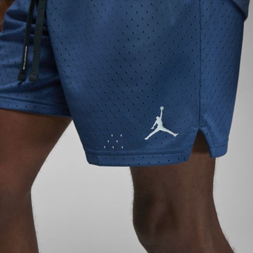 Męskie spodenki z siateczki z grafiką Jordan Dri-FIT Sport BC - Niebieski Jordan S okazja Nike poland