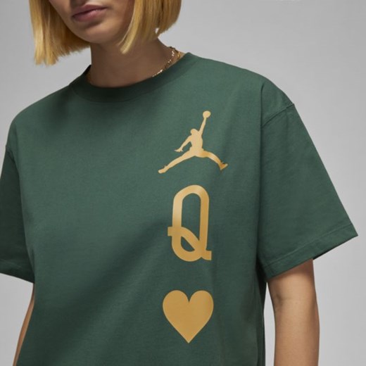 T-shirt damski Jordan Flight - Zieleń Jordan XL Nike poland