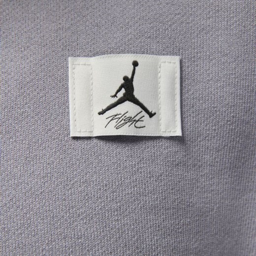 Damska dzianinowa bluza z kapturem Jordan Flight - Szary Jordan XL Nike poland