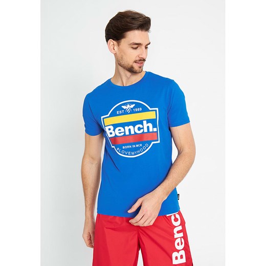Koszulka "Cromir" w kolorze niebieskim Bench 52 okazja Limango Polska