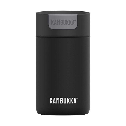 Kambukka kubek termiczny Olympus 300 ml Jet Black 11-02010 ze sklepu ANSWEAR.com w kategorii Kubki termiczne - zdjęcie 143173237