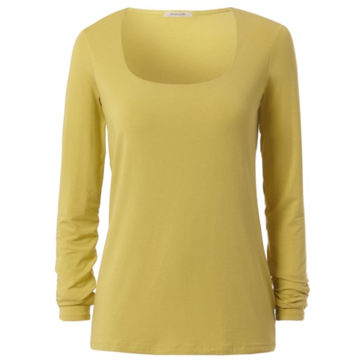 Modal Long Sleeve Square Neck Top Intimissimi zielony top
