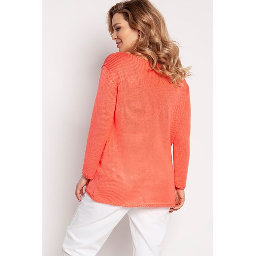 Sweter Damski Model SWE235 Coral (L/XL) Mkm L/XL DobraKiecka