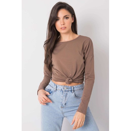 Bluzka Model RV-BZ-5121.16P Brown (L) Bfg XS DobraKiecka