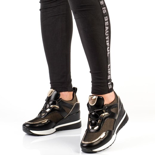 Sneakersy półbuty damskie VINCEZA 10743 BK/GL Suzana.pl 40 okazja suzana.pl