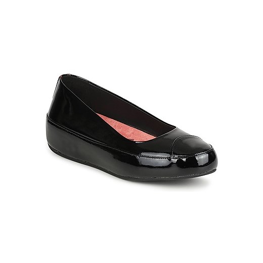 FitFlop Baleriny DUE PATENT FitFlop spartoo czarny Baleriny