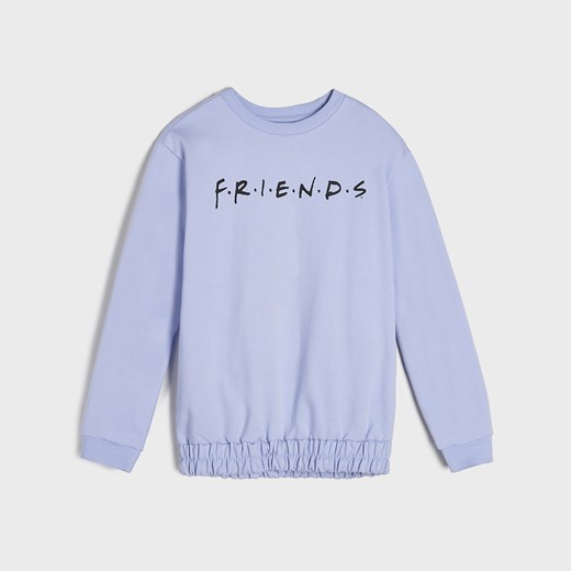 Sinsay - Bluza Friends - Fioletowy Sinsay 152 Sinsay