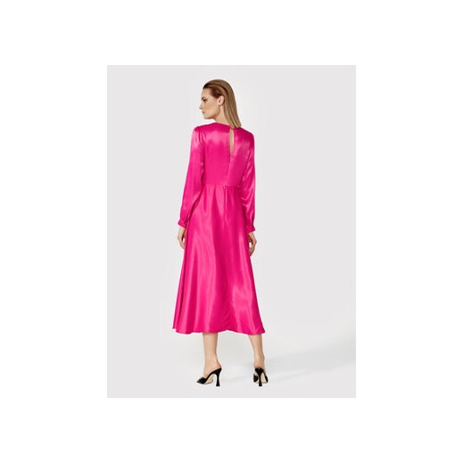 Simple Sukienka codzienna SUD072 Różowy Regular Fit Simple 36 okazja Modivo_marki_wlasne