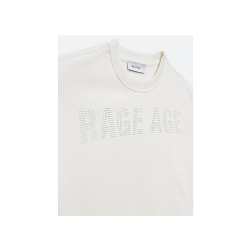 Rage Age Bluza Sparkle Biały Regular Fit Rage Age L Modivo_marki_wlasne okazyjna cena
