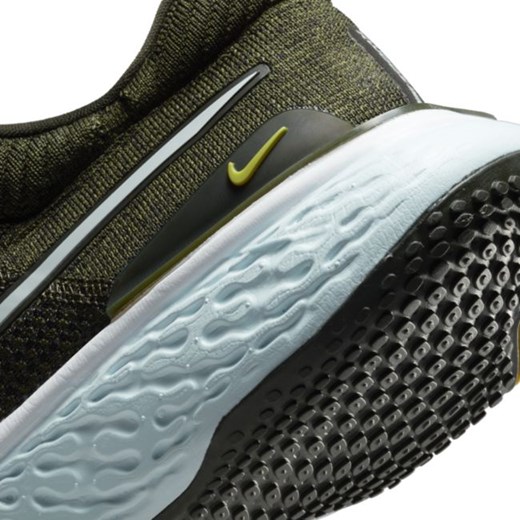Męskie buty do biegania po asfalcie Nike ZoomX Invincible Run Flyknit 2 - Zieleń Nike 45 wyprzedaż Nike poland
