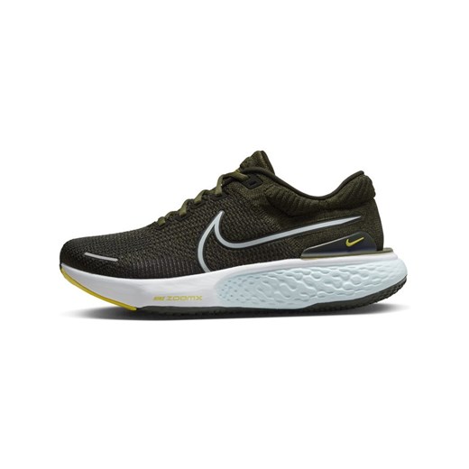 Męskie buty do biegania po asfalcie Nike ZoomX Invincible Run Flyknit 2 - Zieleń Nike 49.5 wyprzedaż Nike poland