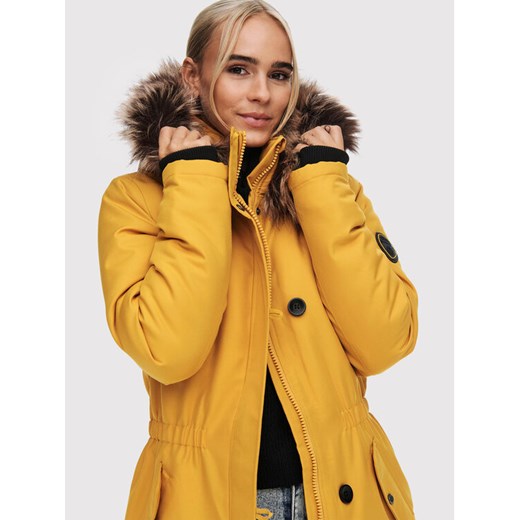 ONLY Kurtka zimowa Iris 15213755 Żółty Regular Fit XL MODIVO
